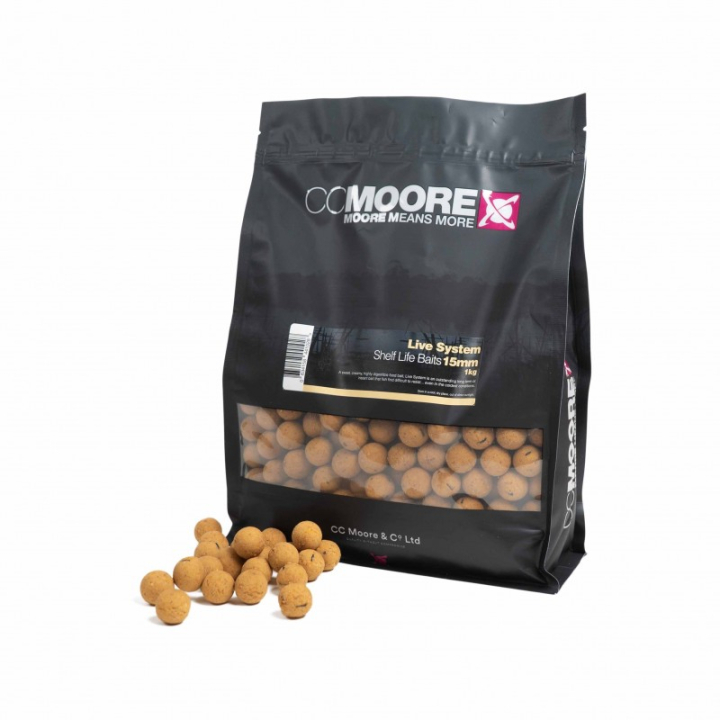 CC Moore Live System Freezer Boilies 1kg