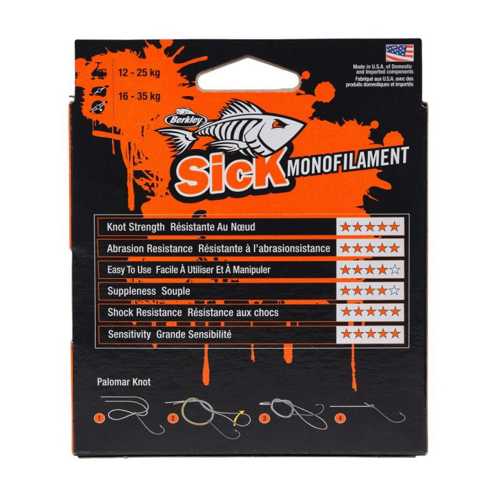 Berkley Sick Monofilament 300m