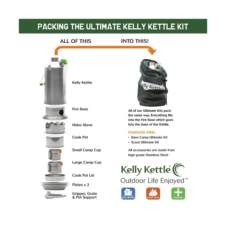 Kelly Kettle Ultimate Scout Kit