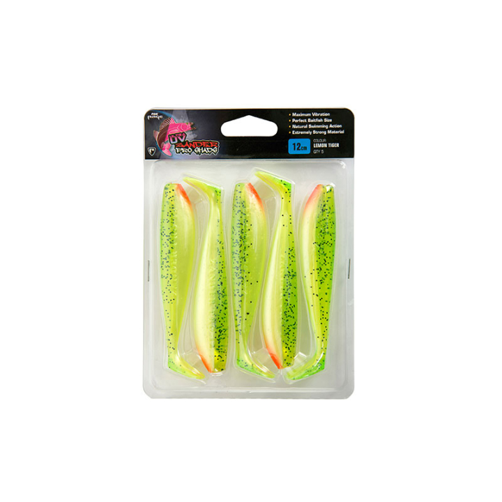 Fox Rage Ultra UV Zander Pro Shads (5 Packs)