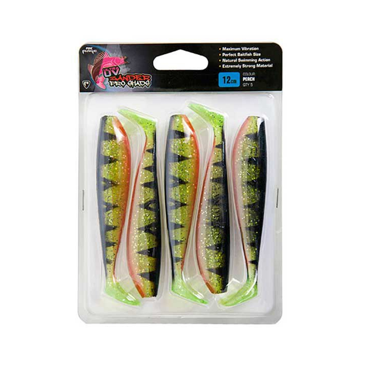 Fox Rage Ultra UV Zander Pro Shads (5 Packs)