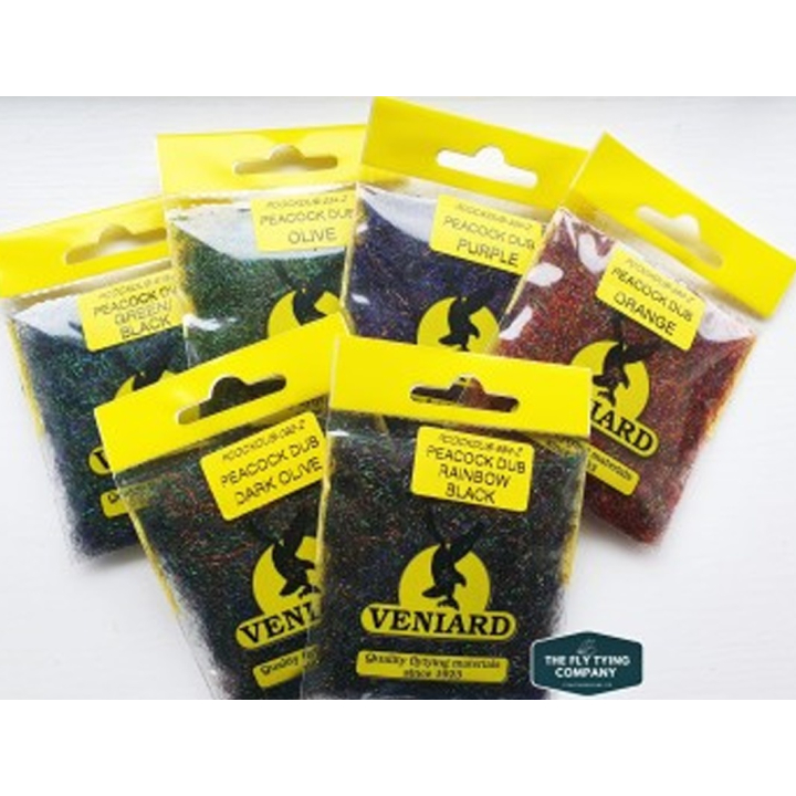 Veniard Peacock Dubbing - 6 Colours