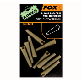 Fox Edges Slik Lead Clip Tail Rubber Size 10