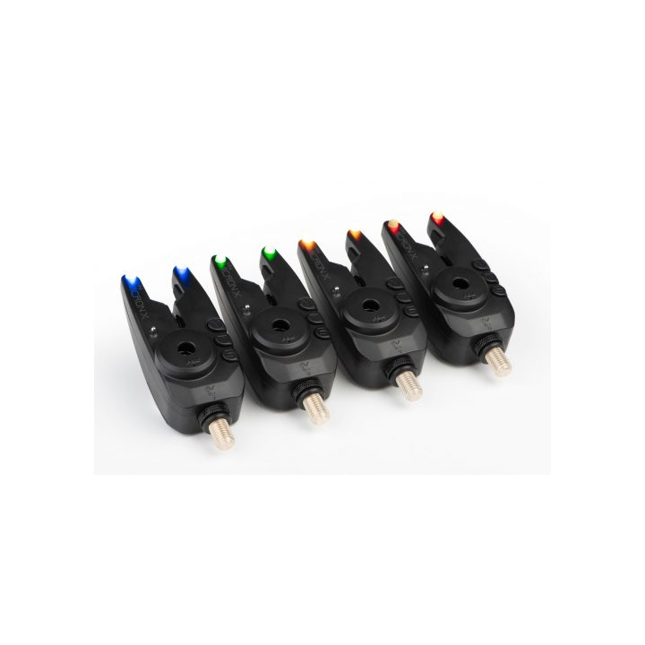 Fox Mini Micron X Bite Alarm 4 Rod Presentation Set