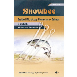 Snowbee Loop Connectors - Salmon