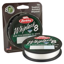 Berkley Whiplash 8 Braid - Crystal