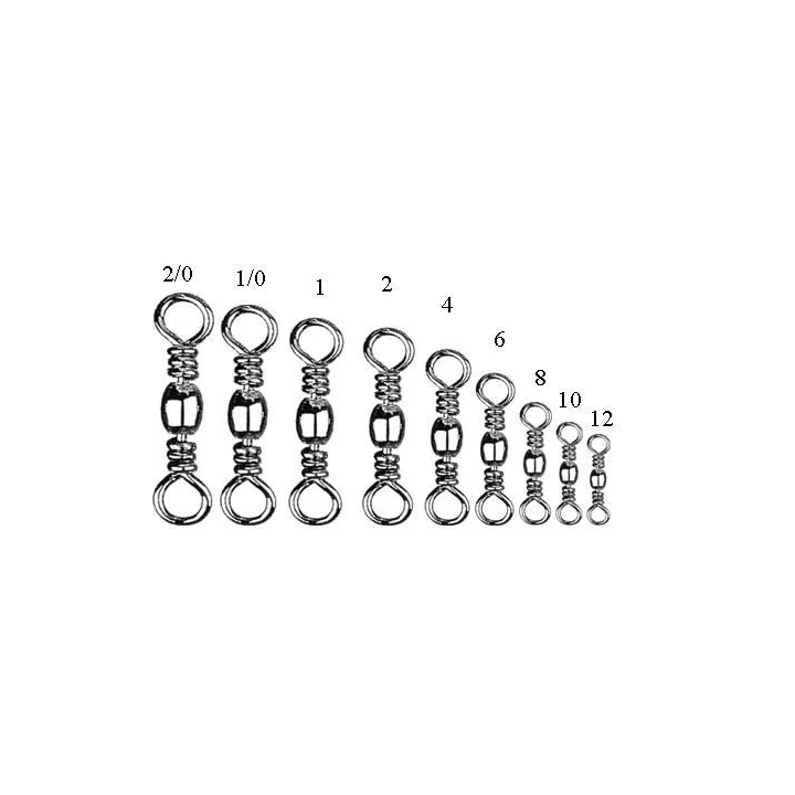 Dennett Black Barrel Swivels 10 per Bag