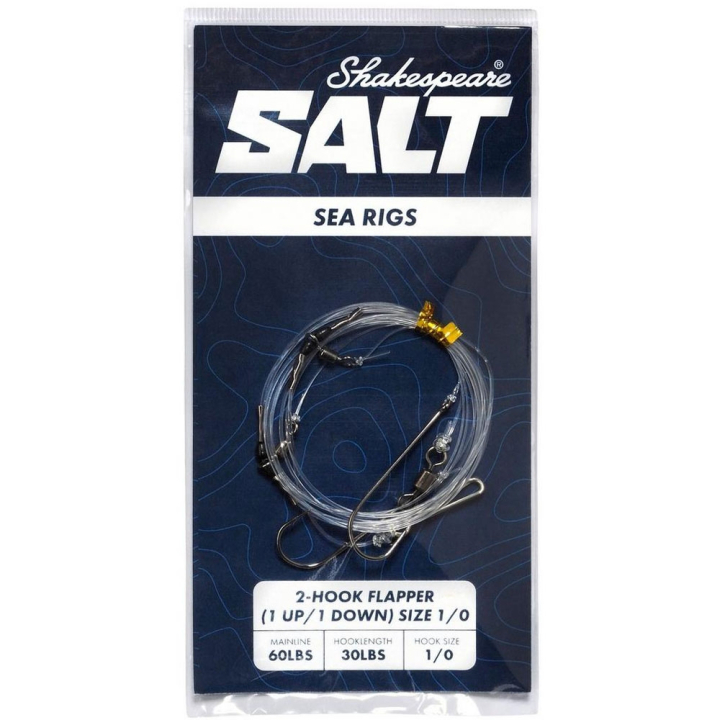 Shakespeare Salt 2 Hook Flapper 1 Up 1 Down
