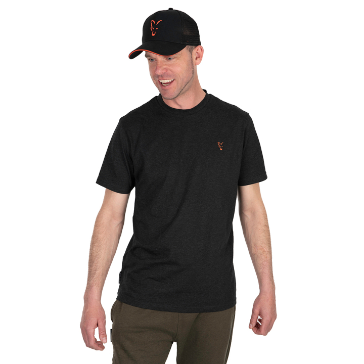 Fox Collection T-Shirt Black & Orange