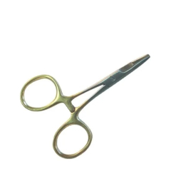 Allcock 4" Golden Handled Forceps - Straight