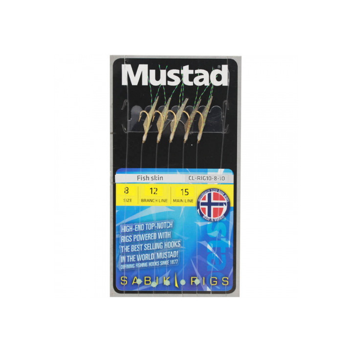 Mustad Fish Skin Sabiki Rig