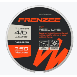 Frenzee FXT Reel Line 8lb 150m Dark Green
