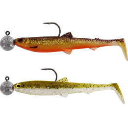 Westin Bullteez 12.5cm Ready \'N\' Rigged 10g #6/0 2ps-Clear Water Mix 5