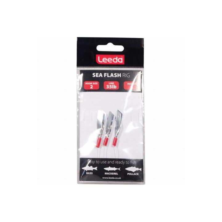Leeda Sea Rig Silver Flash Rig