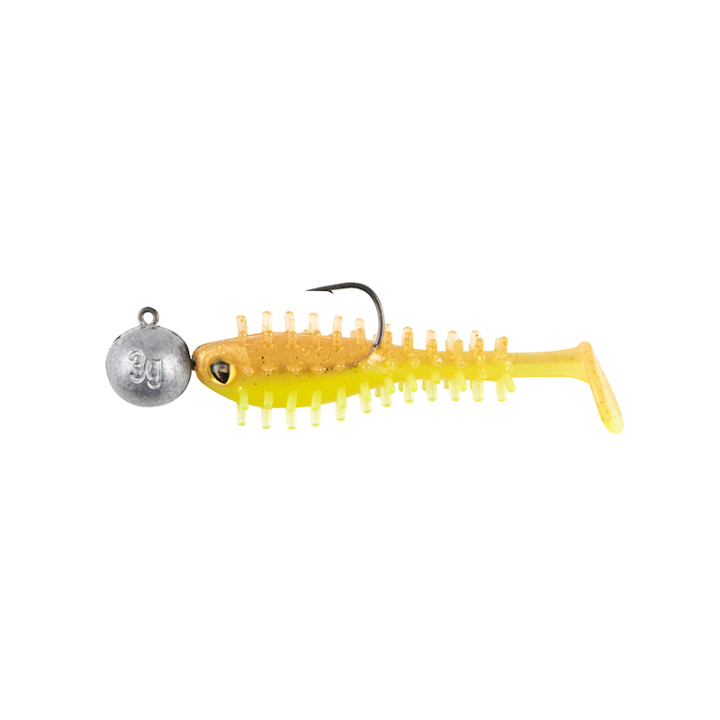 Fox Rage UV Micro Spikey Fry 4cm loaded Mixed