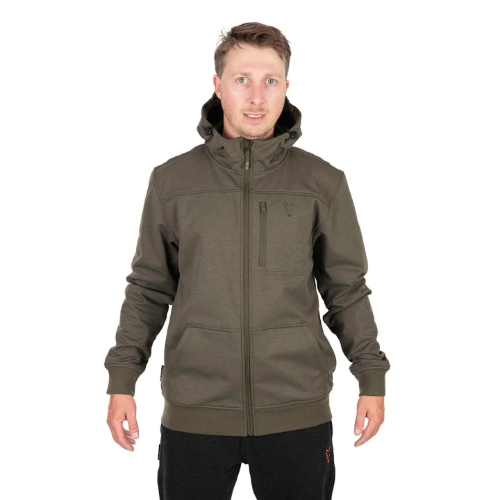 Fox Collection Soft Shell Jacket Green & Black
