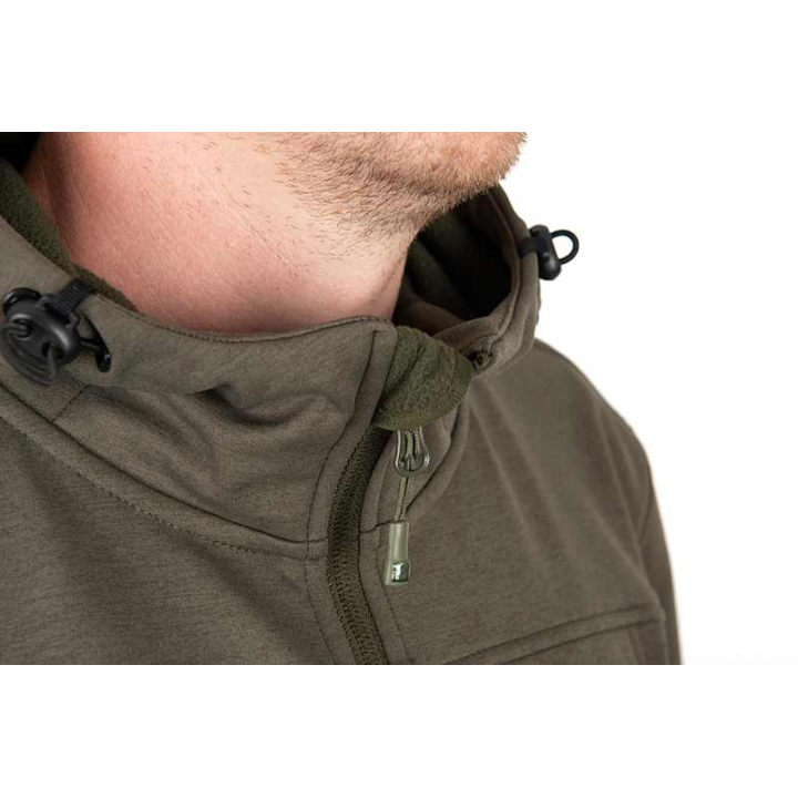 Fox Collection Soft Shell Jacket Green & Black