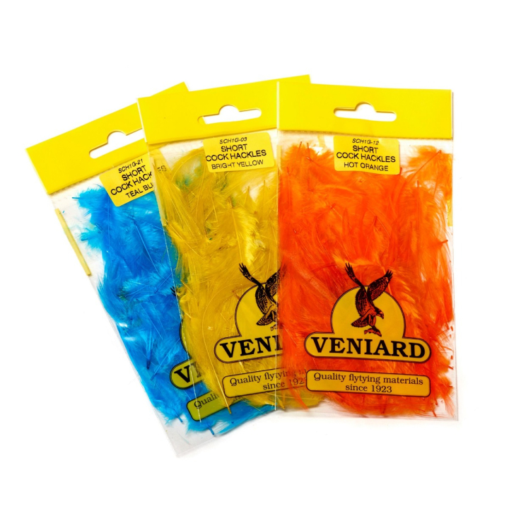 Veniard Short Cock Hackles 2g