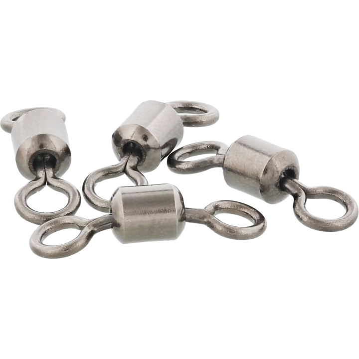 Dennett Black Barrel Swivels 10 per Bag