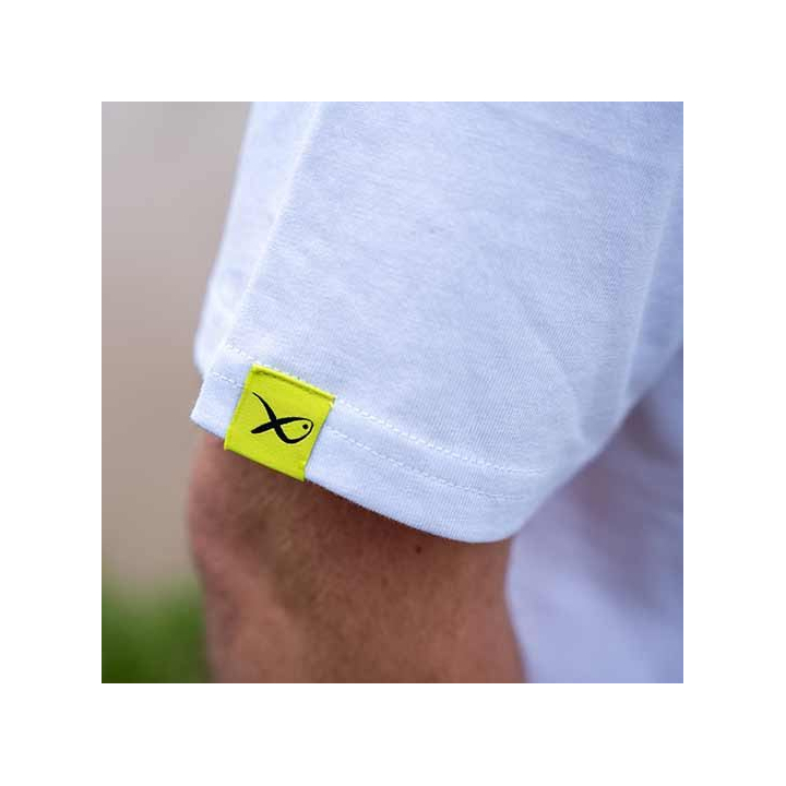Matrix White Hex Print T-Shirt