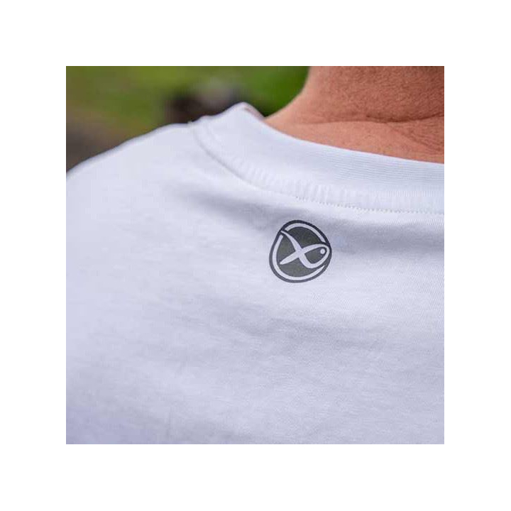 Matrix White Hex Print T-Shirt