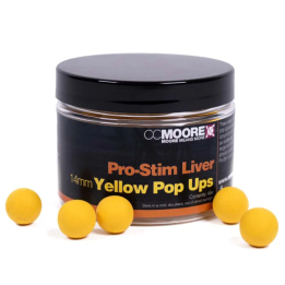 CC Moore Pro Stim Liver Pop-ups - Yellow 14mm