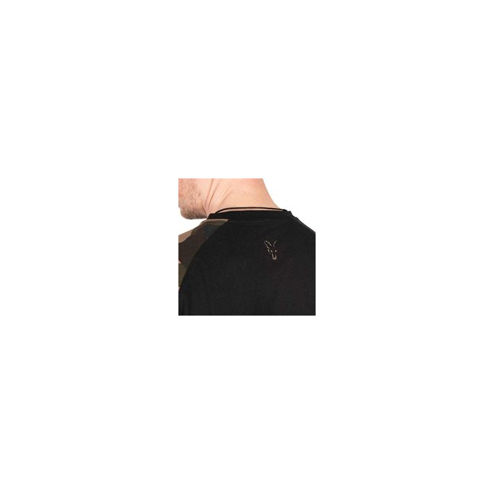 Fox Black/Camo Outline T-Shirt
