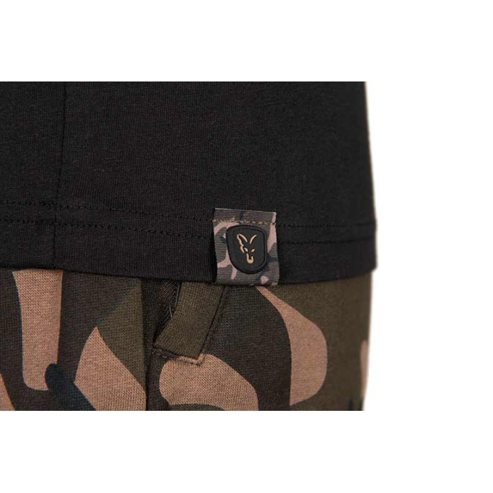 Fox Camo Logo Black T-Shirt