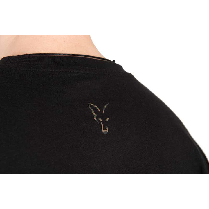 Fox Camo Logo Black T-Shirt