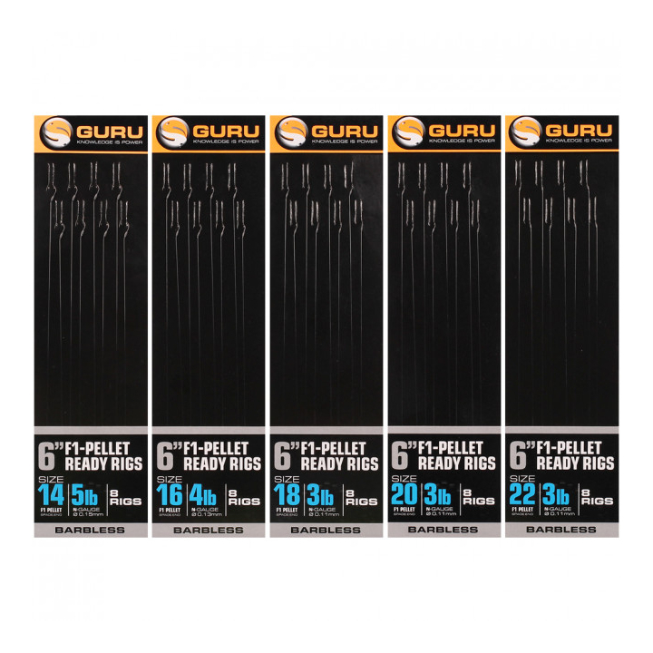 Guru F1 Pellet 6\" Ready Rigs