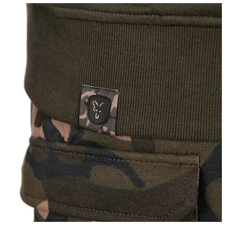 Fox Lightweight Khaki & Camo Split Zip Hoodie