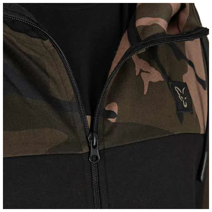 Fox Camo Logo Lightweight Split Zip Hoodie