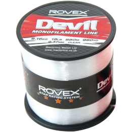 Rovex Devil Mono 1/4lb Spool Clear