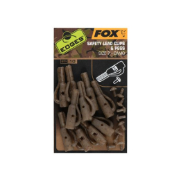 Fox Edges Safety Lead Clips & Pegs Size 7