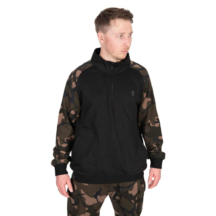 Fox LW Black/Camo QTR Zip