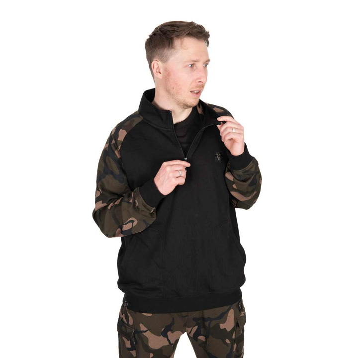 Fox LW Black/Camo QTR Zip