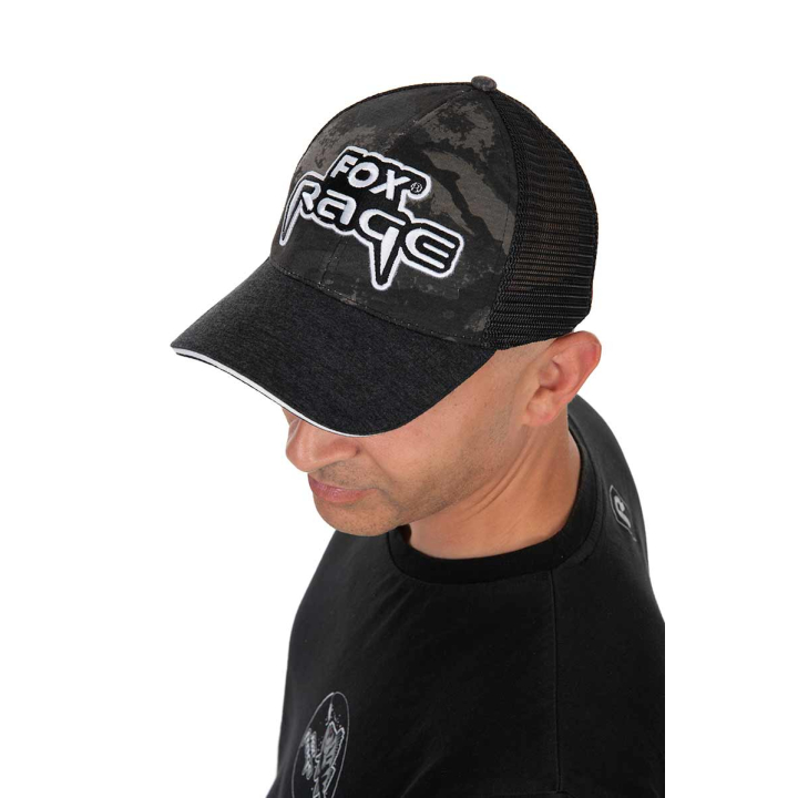 Fox Rage Embroided Camo Trucker Cap