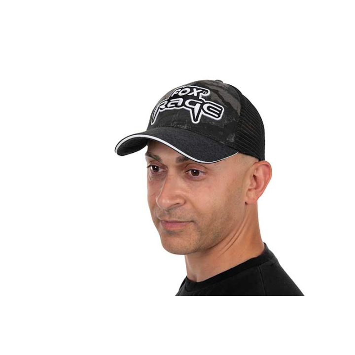 Fox Rage Embroided Camo Trucker Cap