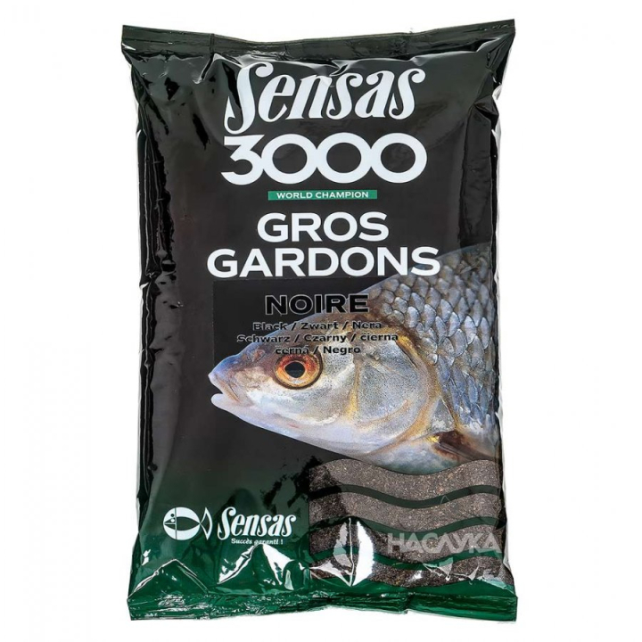 Sensas 3000 Gros Gardons Noire Groundbait