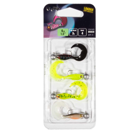 Fox Rage Ultra UV Micro Grub Mixed Colour Loaded Lure Pack