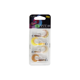 Fox Rage UV Micro Grub Tail Loaded Softbaits Mixed 4cm / 3g