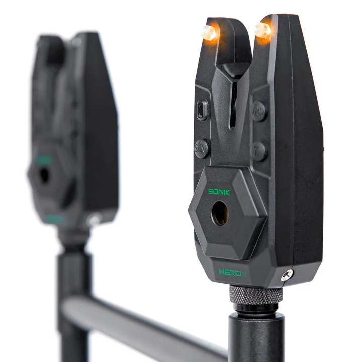 Sonik Herox Bite Alarm Set + Bivvy Lamp