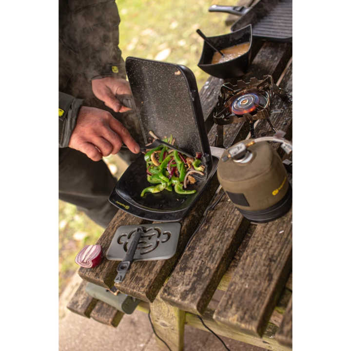 RidgeMonkey Connect Pan & Griddle XXL Granite Edition