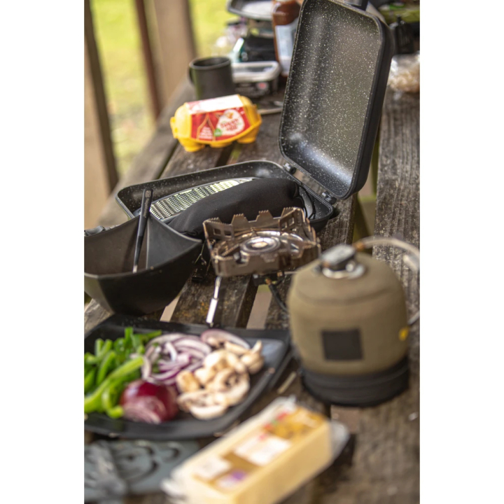 RidgeMonkey Connect Pan & Griddle XXL Granite Edition