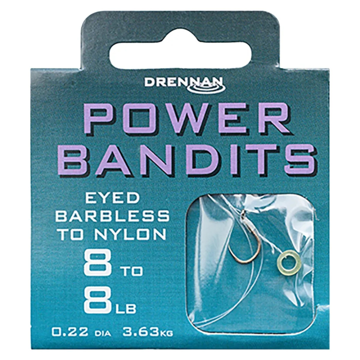 Drennan Power Bandits Fishing Hooks to Nylon