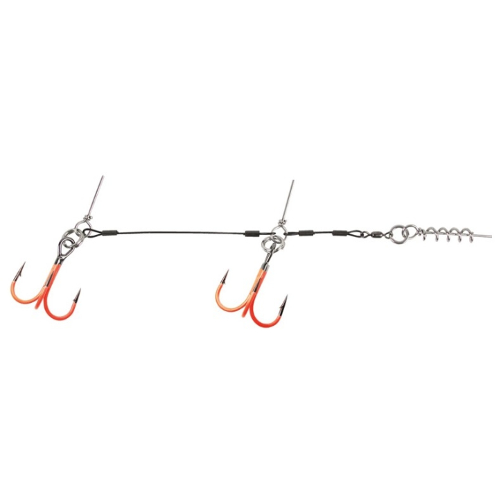 CWC PRO Stainless Steel x 7 UV Orange Tandem Stingers