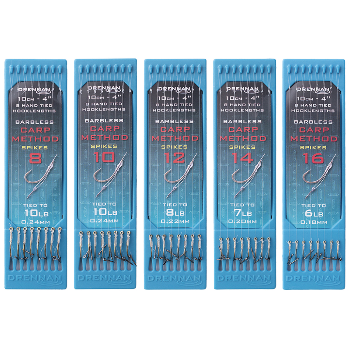 Drennan 4" Plate Carp Method Spikes Barbless