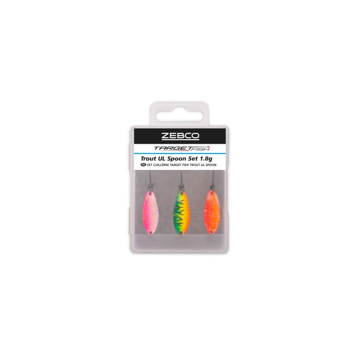 Zebco Trout Ultra Light Spoon Sets