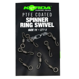 Korda PTFE Coated Spinner Ring Swivel Size 11