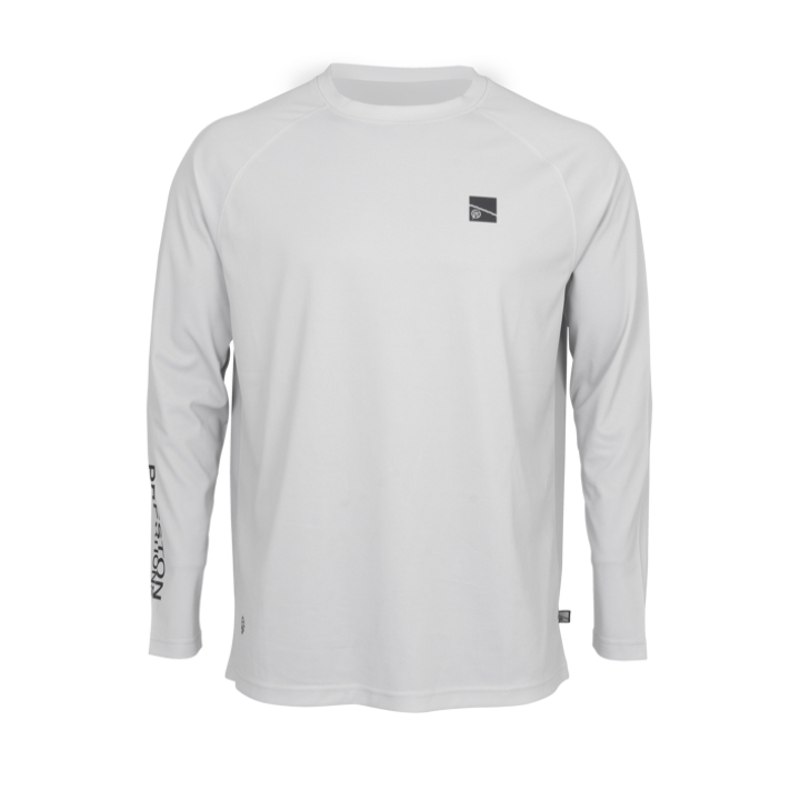 Preston Innovations Grey Performance Sun Shirt UPF40